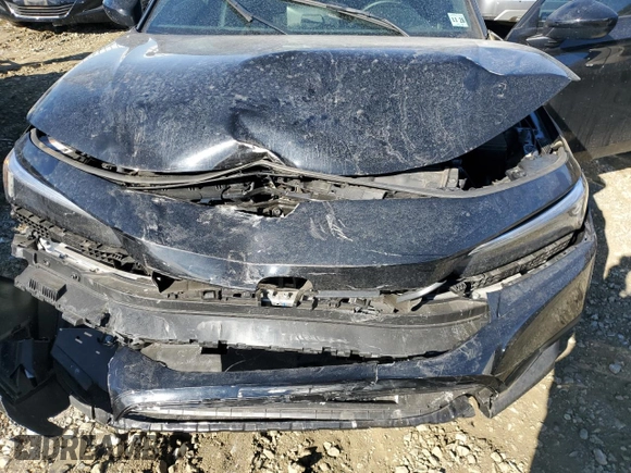 2024 Honda Civic Sport with VIN 2HGFE2F51RH519868, listed as a Copart auction lot 42130745 with 22,616 mi miles and Salvage Title. Bid and sale history available at DreamBid. Image 11.