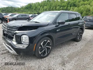 2023 Mitsubishi Outlander SEL with VIN JA4T5VA99PZ037279, listed as a Copart auction lot 54943655 with 21,048 mi miles and Salvage title. Bid and sale history available at DreamBid. Image 1.