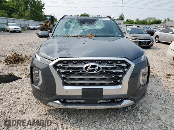 2020 Hyundai Palisade Limited with VIN KM8R5DHE8LU104583, listed as a Copart auction lot 58977595 with Not provided miles and Salvage title. Bid and sale history available at DreamBid. Image 5.