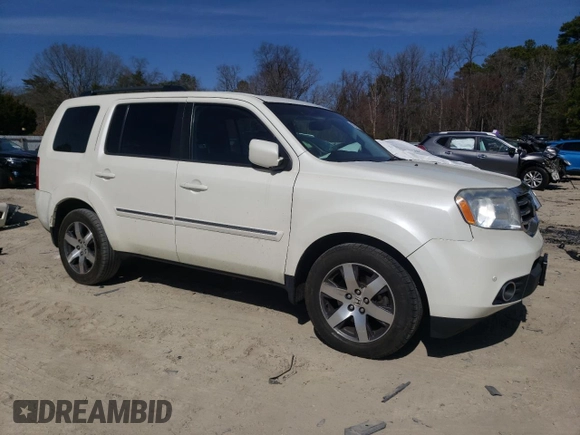 2012 Honda Pilot Touring with VIN 5FNYF4H97CB083346, listed as a Copart auction lot 48261855 with 127,723 mi miles and Salvage Title. Bid and sale history available at DreamBid. Image 4.