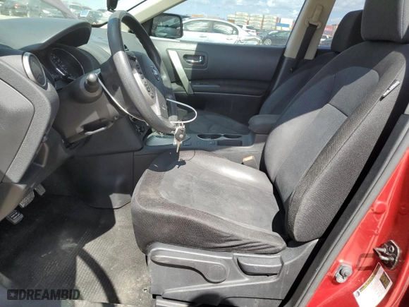 2013 Nissan Rogue S with VIN JN8AS5MT8DW526531, listed as a Copart auction lot 50595815 with 115,252 mi miles and Salvage Title. Bid and sale history available at carsss.com. Image 7.