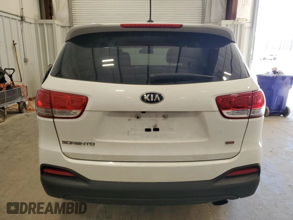 2016 Kia Sorento LX with VIN 5XYPGDA39GG108275, listed as a Copart auction lot 53602785 with Not Provided miles and Clean Title. Bid and sale history available at DreamBid. Image 6.