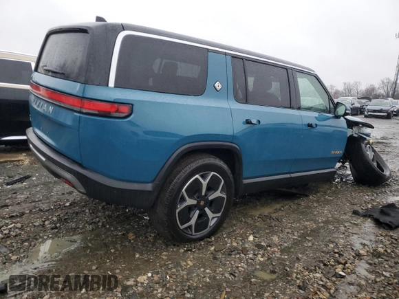 2024 Rivian R1S Adventure z VIN 7PDSGABA1RN031444, wystawiony jako Copart lot #43312765 z przebiegiem Nie podano mil oraz Szkody całkowita. Historia ofert i sprzedaży dostępna na DreamBid. Obrazek 3.