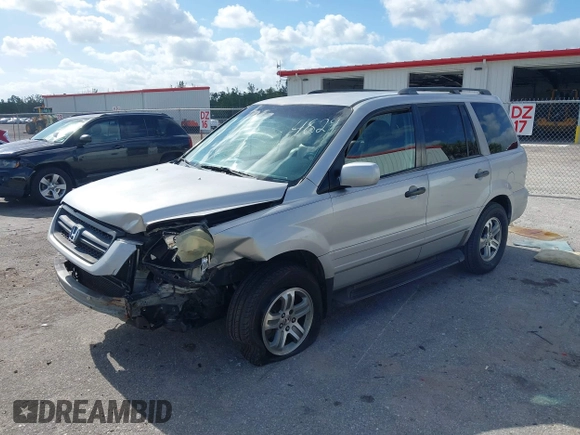 2003 Honda Pilot EX with VIN 2HKYF18603H504829, listed as a IAAI auction lot 42083247 with 247,429 mi miles and . Bid and sale history available at carsss.com. Image 17.
