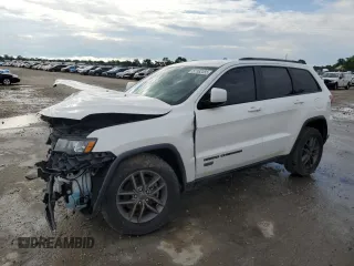2017 Jeep Grand Cherokee 75th Anniversary with VIN 1C4RJEAG3HC696232, listed as a Copart auction lot 57362055 with 105,440 mi miles and Salvage title. Bid and sale history available at DreamBid. Image 1.