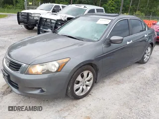 2010 Honda Accord EX-L z VIN 1HGCP3F83AA015323, wystawiony jako IAAI lot #42232579 z przebiegiem 182 695 mil mil oraz . Historia ofert i sprzedaży dostępna na DreamBid. Obrazek 2.