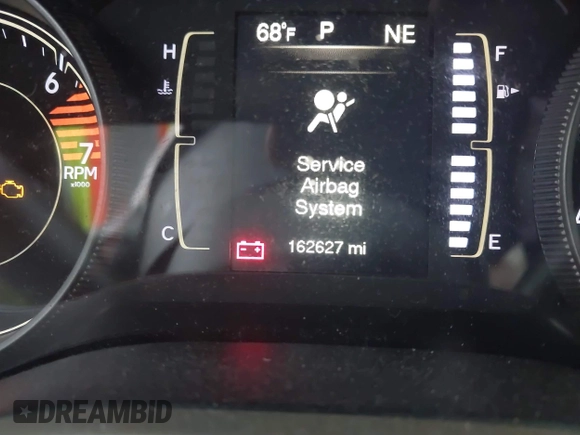 2017 Jeep Cherokee Sport with VIN 1C4PJLAB4HD240878, listed as a IAAI auction lot 41879830 with 162,627 mi miles. Bid and sale history available at carsss.com. Image 15.