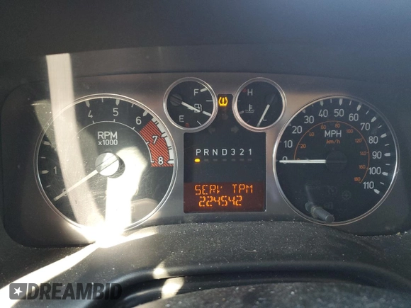 2009 Hummer H3 SUV with VIN 5GTEN13E098160892, listed as a Copart auction lot 74005344 with 224,542 mi miles and Salvage Title. Bid and sale history available at carsss.com. Image 9.