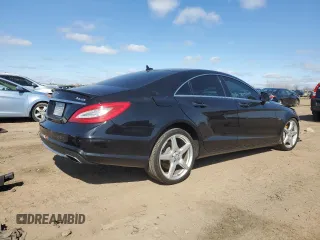 2012 Mercedes-Benz CLS 550 with VIN WDDLJ9BB0CA052925, listed as a Copart auction lot 51093785 with 118,854 mi miles and Salvage Title. Bid and sale history available at DreamBid. Image 3.