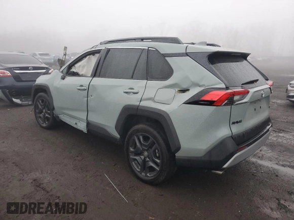 2023 Toyota RAV4 Adventure with VIN 2T3J1RFV8PW361880, listed as a Copart auction lot 42725665 with 0 mi miles and Salvage Title. Bid and sale history available at carsss.com. Image 2.