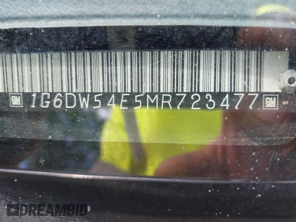 1991 Cadillac Brougham z VIN 1G6DW54E5MR723477, wystawiony jako IAAI lot #42535123 z przebiegiem 300 768 mil mil oraz . Historia ofert i sprzedaży dostępna na DreamBid. Obrazek 9.