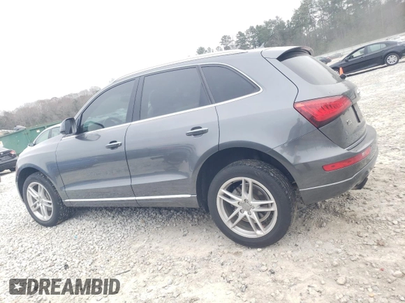 2017 Audi Q5 Premium with VIN WA1C2AFP7HA080592, listed as a Copart auction lot 86649674 with 89,989 mi miles and Salvage Title. Bid and sale history available at carsss.com. Image 2.