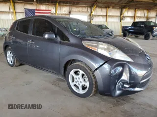 2013 Nissan LEAF S with VIN 1N4AZ0CP5DC420625, listed as a Copart auction lot 53543295 with 105,201 mi miles and Clean Title. Bid and sale history available at carsss.com. Image 4.