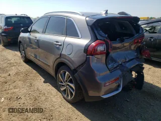 2018 Kia Niro Touring with VIN KNDCE3LC0J5131360, listed as a Copart auction lot 55943364 with 115,278 mi miles and Salvage Title. Bid and sale history available at carsss.com. Image 2.