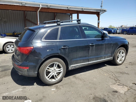 2016 Audi Q5 Premium Plus with VIN WA1L2AFP2GA059857, listed as a Copart auction lot 51793875 with 86,439 mi miles and Salvage Title. Bid and sale history available at carsss.com. Image 3.