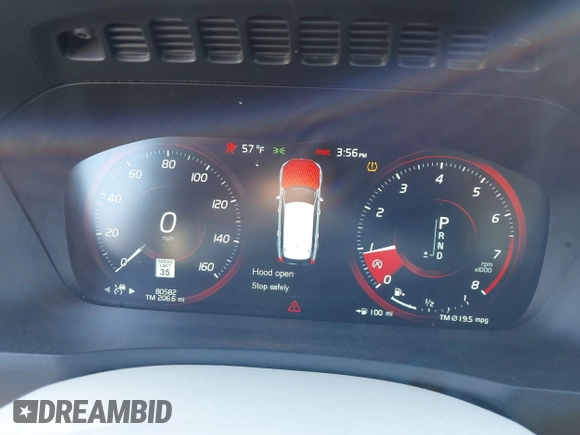 2016 Volvo XC90 T6 Inscription with VIN YV4A22PL4G1059807, listed as a IAAI auction lot 41863367 with 80,582 mi miles. Bid and sale history available at carsss.com. Image 7.