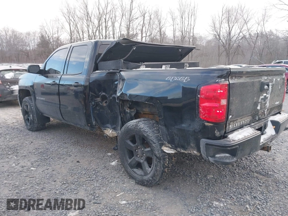 2017 Chevrolet Silverado 1500 Custom with VIN 1GCVKPEC8HZ130935, listed as a IAAI auction lot 41270314 with 89,417 mi miles. Bid and sale history available at carsss.com. Image 3.