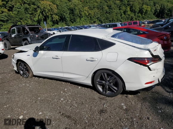2024 Acura Integra w/A-Spec Technology Package with VIN 19UDE4H69RA011414, listed as a Copart auction lot 81961294 with 2,732 mi miles and Salvage Title. Bid and sale history available at carsss.com. Image 2.