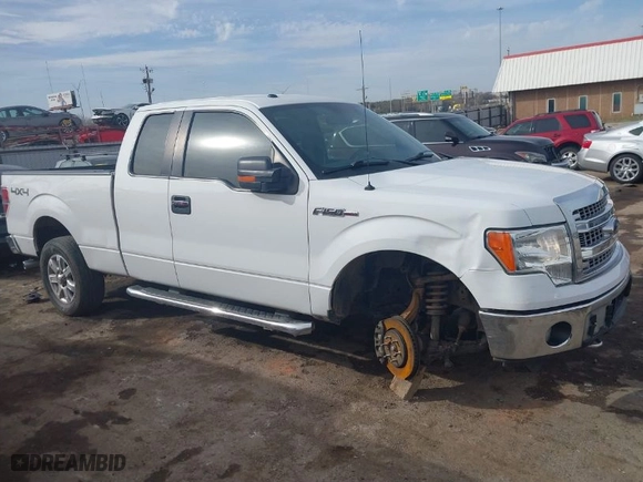 2014 Ford F-150 XL with VIN 1FTFX1EF7EFC62420, listed as a IAAI auction lot 41807746 with 102,973 mi miles. Bid and sale history available at carsss.com. Image 14.
