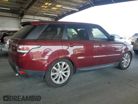 2016 Land Rover Range Rover Sport HSE with VIN SALWR2KF4GA642988, listed as a Copart auction lot 63613875 with 112,813 mi miles and Clean title. Bid and sale history available at DreamBid. Image 3.