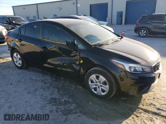 2017 Kia Forte LX with VIN 3KPFK4A71HE039139, listed as a Copart auction lot 47027835 with 43,447 mi miles and Salvage Title. Bid and sale history available at carsss.com. Image 4.