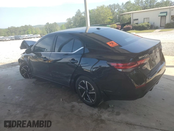 2024 Nissan Sentra SV with VIN 3N1AB8CV6RY256508, listed as a Copart auction lot 53729815 with 25,274 mi miles and Clean Title. Bid and sale history available at DreamBid. Image 2.
