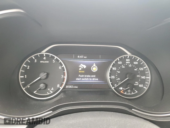 2022 Nissan Maxima SV z VIN 1N4AA6CV3NC503349, wystawiony jako Copart lot #77304034 z przebiegiem 39 382 mil mil oraz Szkoda całkowita • Salvage title. Historia ofert i sprzedaży dostępna na DreamBid. Obrazek 9.