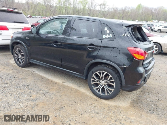 2019 Mitsubishi Outlander Sport SE 2.0 with VIN JA4AP4AU3KU027272, listed as a IAAI auction lot 42013682 with 92,783 mi miles. Bid and sale history available at carsss.com. Image 3.