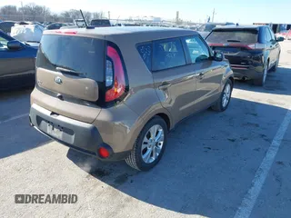 2015 Kia Soul + with VIN KNDJP3A55F7189756, listed as a IAAI auction lot 41429230 with 114,049 mi miles. Bid and sale history available at carsss.com. Image 4.