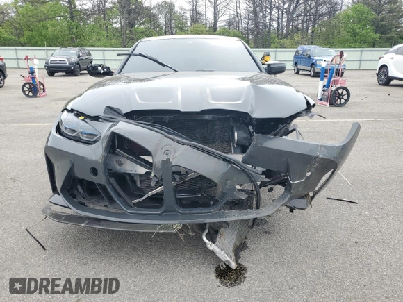 2023 BMW M3 Competition xDrive z VIN WBS43AY08PFP39992, wystawiony jako Copart lot #58658385 z przebiegiem 16 839 mil mil oraz Szkoda całkowita • Salvage title. Historia ofert i sprzedaży dostępna na DreamBid. Obrazek 5.