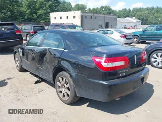 2008 Lincoln MKZ with VIN 3LNHM28T48R653634, listed as a IAAI auction lot 40198676 with 119,586 mi miles and . Bid and sale history available at carsss.com. Image 3.
