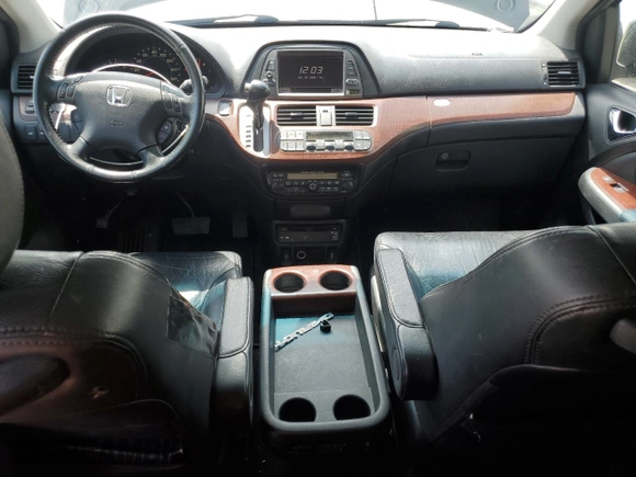 2008 Honda Odyssey Touring with VIN 5FNRL38908B092436, listed as a Copart auction lot 59914655 with 186,462 mi miles and Salvage title. Bid and sale history available at DreamBid. Image 8.