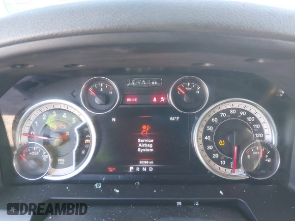 2015 Ram 1500 Big Horn z VIN 1C6RR7TM9FS740459, wystawiony jako IAAI lot #41422104 z przebiegiem 55 396 mil mil oraz . Historia ofert i sprzedaży dostępna na DreamBid. Obrazek 7.