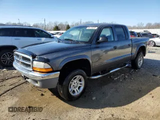 2003 Dodge Dakota SLT with VIN 1D7HG48N43S248434, listed as a Copart auction lot 89178255 with 192,856 mi miles and Salvage Title. Bid and sale history available at carsss.com. Image 1.