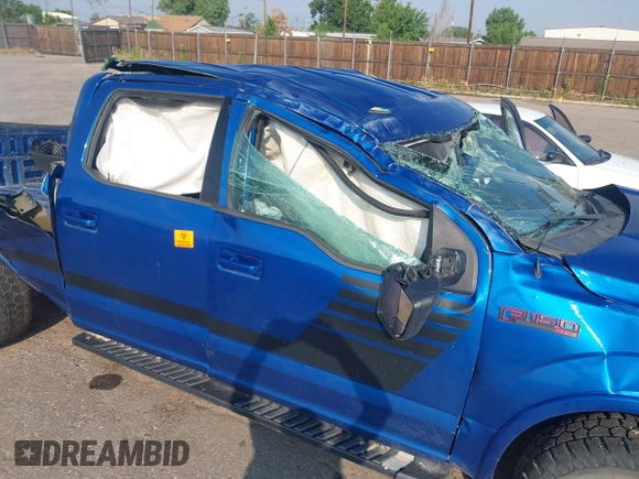 2018 Ford F-150 XL with VIN 1FTFW1E53JFA33642, listed as a IAAI auction lot 39856720 with 149,307 mi miles. Bid and sale history available at carsss.com. Image 6.