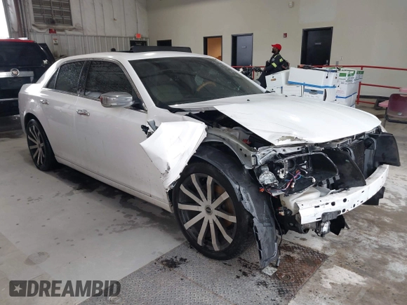 2013 Chrysler 300 with VIN 2C3CCAEG1DH576329, listed as a IAAI auction lot 41924329 with 191,602 mi miles. Bid and sale history available at carsss.com. Image 1.