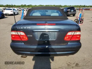 2001 Mercedes-Benz CLK 320/430 with VIN WDBLK70G91T081852, listed as a Copart auction lot 63235504 with 42,766 mi miles and Clean Title. Bid and sale history available at DreamBid. Image 6.