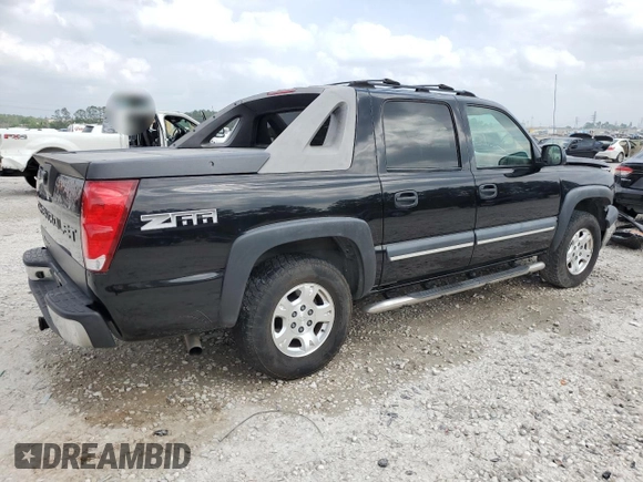 2004 Chevrolet Avalanche with VIN 3GNEC12T84G158184, listed as a Copart auction lot 51128345 with 351,344 mi miles and Salvage title. Bid and sale history available at DreamBid. Image 3.