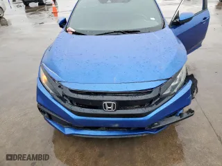 2019 Honda Civic Sedan Sport with VIN 19XFC2F82KE022215, listed as a Copart auction lot 50644045 with 66,756 mi miles and Salvage Title. Bid and sale history available at carsss.com. Image 11.