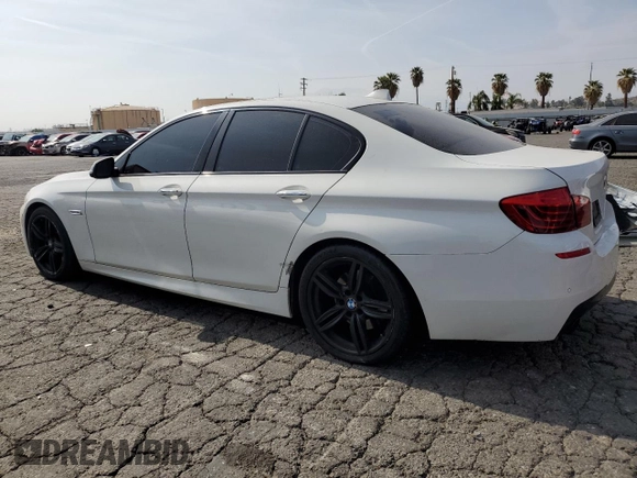 2016 BMW 5 Series 535i with VIN WBA5B1C55GG551911, listed as a Copart auction lot 54739005 with 198,011 mi miles and Clean Title. Bid and sale history available at carsss.com. Image 2.