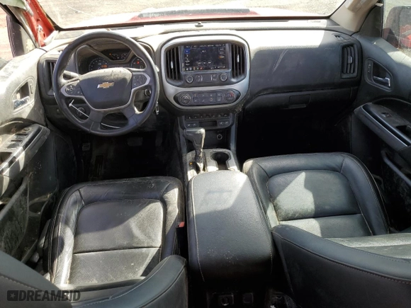 2019 Chevrolet Colorado 4WD ZR2 with VIN 1GCGTEEN2K1183731, listed as a Copart auction lot 81519184 with 95,485 mi miles and Salvage Title. Bid and sale history available at carsss.com. Image 8.