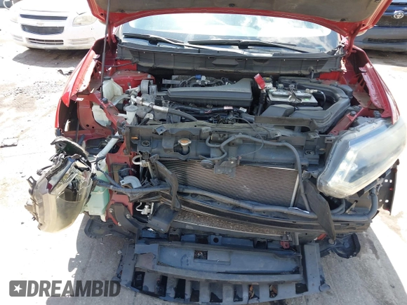 2014 Nissan Rogue SV with VIN 5N1AT2MT0EC849834, listed as a IAAI auction lot 41990792 with 93,582 mi miles and . Bid and sale history available at DreamBid. Image 10.