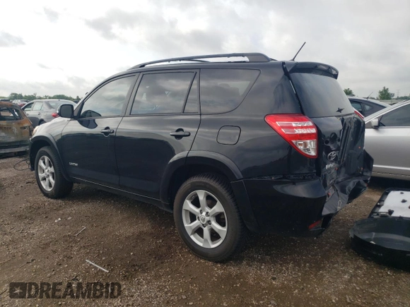 2012 Toyota RAV4 Limited with VIN 2T3DF4DV6CW221681, listed as a Copart auction lot 60923695 with 129,300 mi miles and Salvage title. Bid and sale history available at DreamBid. Image 2.