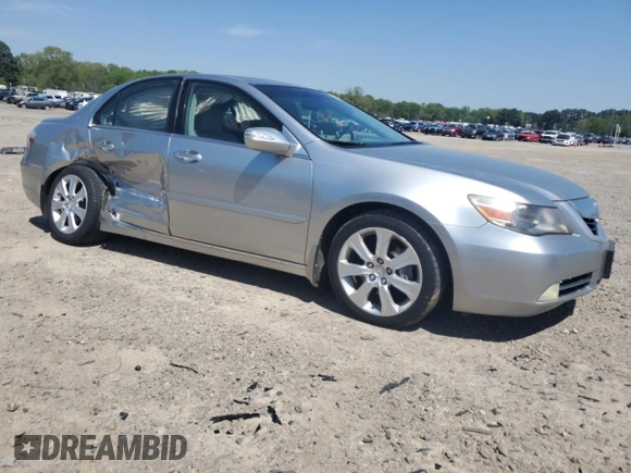 2010 Acura RL Technology with VIN JH4KB2F61AC001845, listed as a Copart auction lot 52549445 with 150,435 mi miles and Salvage Title. Bid and sale history available at DreamBid. Image 4.