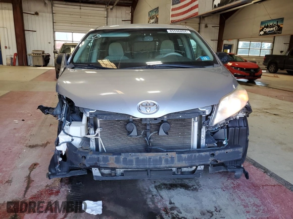 2011 Toyota Sienna LE AAS with VIN 5TDKK3DC8BS094296, listed as a Copart auction lot 85596894 with 156,952 mi miles and Salvage title. Bid and sale history available at DreamBid. Image 5.