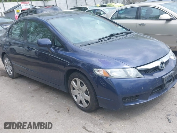2010 Honda Civic LX with VIN 2HGFA1F52AH570385, listed as a IAAI auction lot 42234739 with 199,201 mi miles and . Bid and sale history available at DreamBid. Image 1.