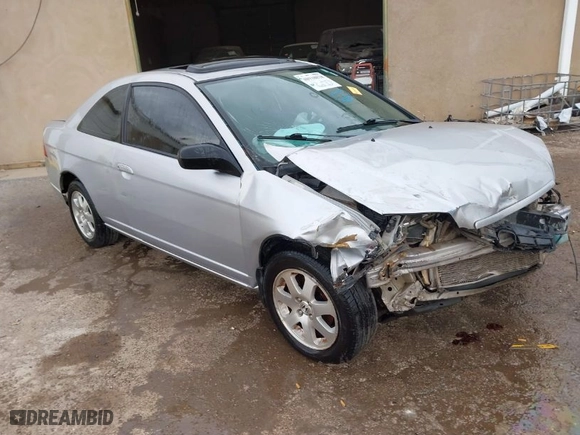 2003 Honda Civic EX with VIN 1HGEM229X3L040978, listed as a IAAI auction lot 40938878 with 250,124 mi miles. Bid and sale history available at carsss.com. Image 1.