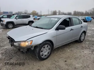 2009 Mitsubishi Lancer DE with VIN JA3AU16UX9U000388, listed as a Copart auction lot 81074024 with 186,003 mi miles and Salvage Title. Bid and sale history available at carsss.com. Image 1.