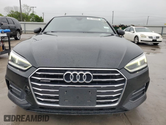 2019 Audi A5 Sportback Premium with VIN WAUANCF5XKA063501, listed as a Copart auction lot 52100095 with 159,763 mi miles and Clean title. Bid and sale history available at DreamBid. Image 5.