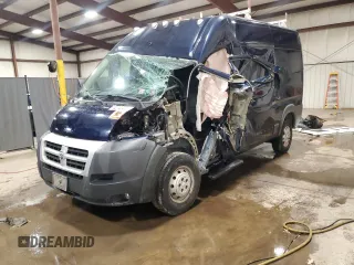 2014 Ram ProMaster Cargo with VIN 3C6TRVBG3EE105258, listed as a Copart auction lot 42747285 with Not Provided miles and Salvage Title. Bid and sale history available at carsss.com. Image 1.